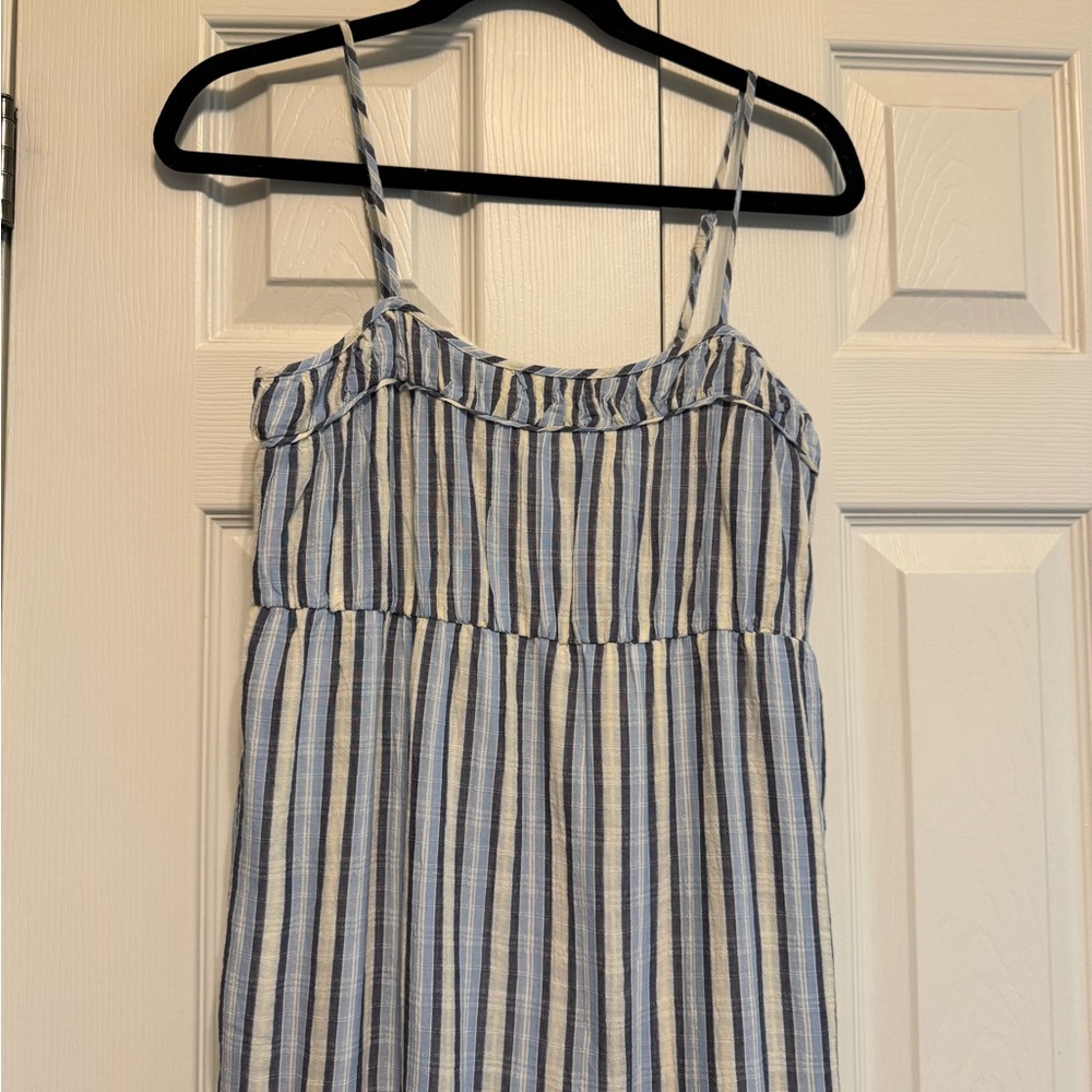 Aerie Blue and White Striped Dress - Picture 2 of 3